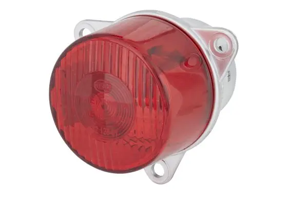 Bremselykt m/rødt glass m/12V pære Hella 