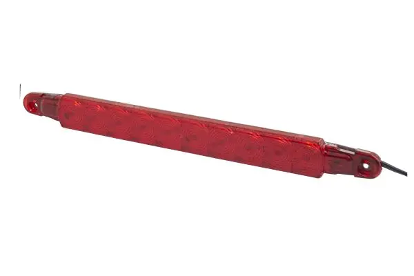 12V Rødt glass Hella 