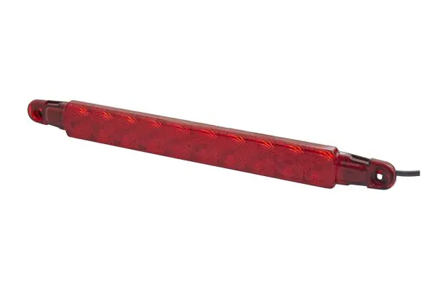 LED Bremselykt 12V Rødt glass 10 Led Hella 