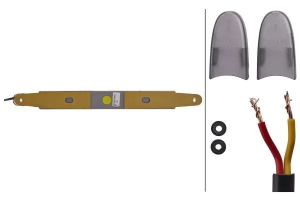 12V Røkfarget glass Hella 