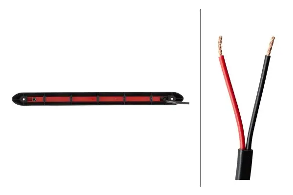 led høytmontert stop-lys 24v Hella 