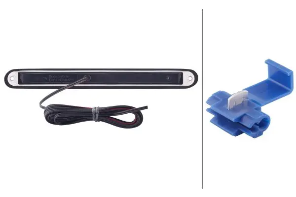 LAMP ZB CHMSL CLR LENS MD24          2DA Hella 