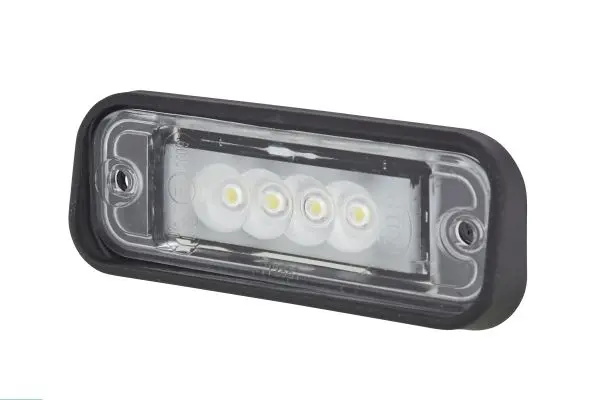 LED Skiltlykt 24v 4led for innfelling Hella 