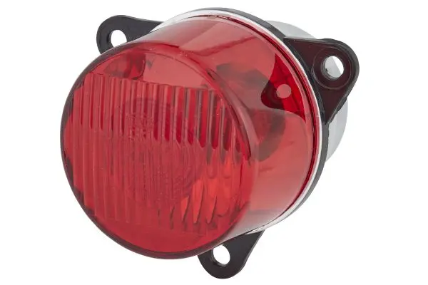 Tåkebaklykt m/rødt glass m/12V pære Hella 