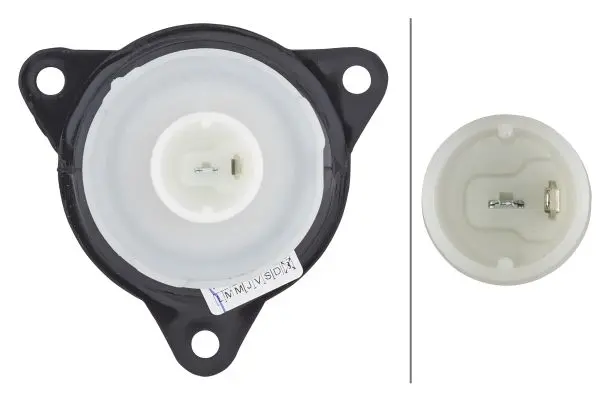 Tåkebaklykt m/rødt glass m/12V pære Hella 