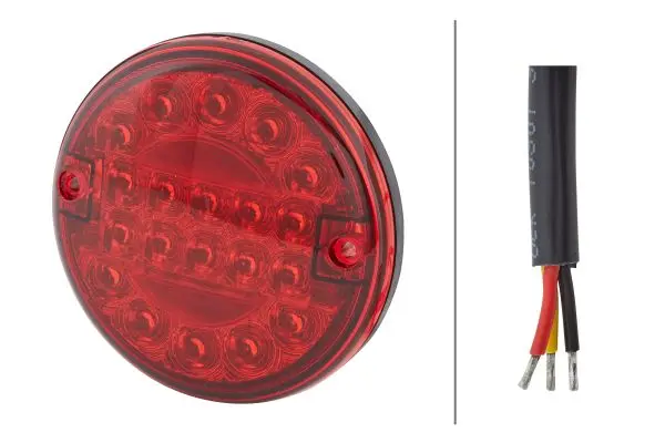 LED Tåkebaklykt  10-30v 20led ValueFit Hella 