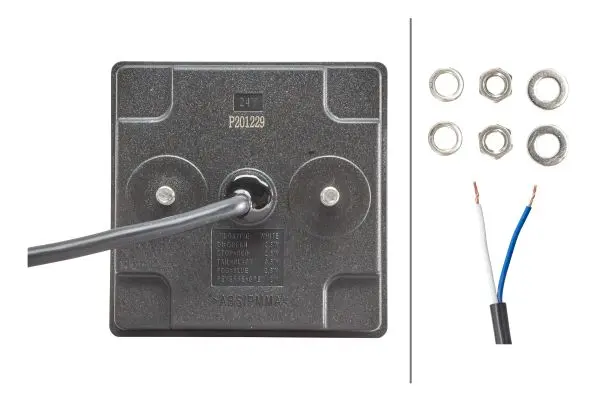 LED baklamper firkantet Hella 