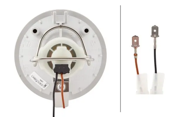 Tåkebaklykt m/12v lyspærer Industri pk. Hella 