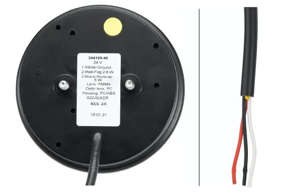Markering Lampe 24 V Hella 