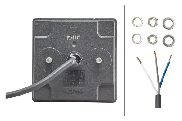 LED baklamper firkantet Hella 
