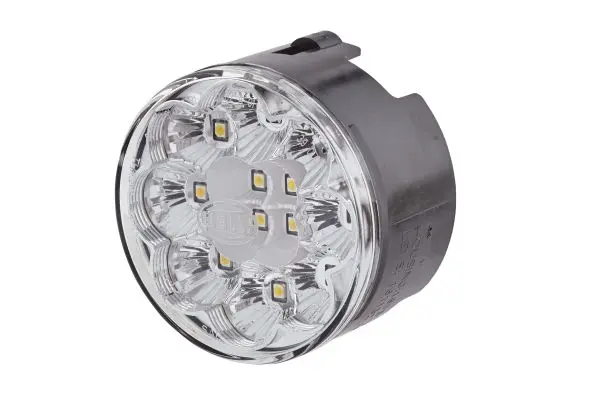 LED Posisjonslykt klart glass 12 led 24V Hella 