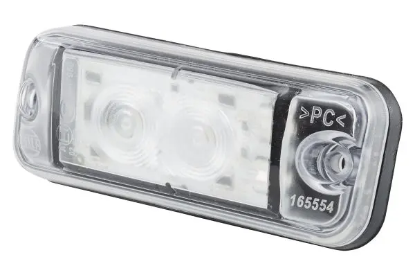 LED Markeringslykt hvit 24V 10-20gr Hella 