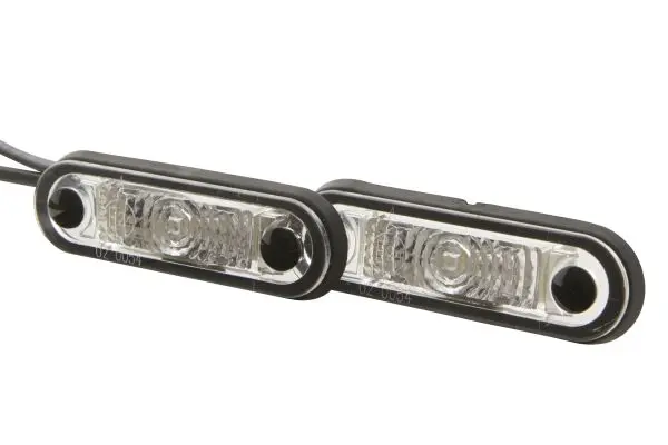 Markeringslys LED 12-24v hvit Hella 