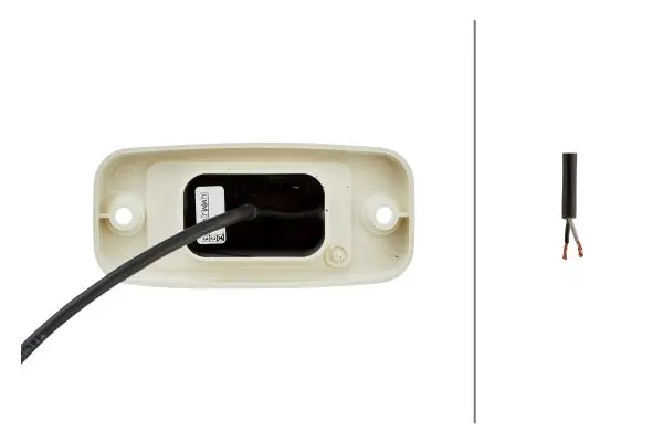 LED Posisjonslykt 24V Hvit Hella 