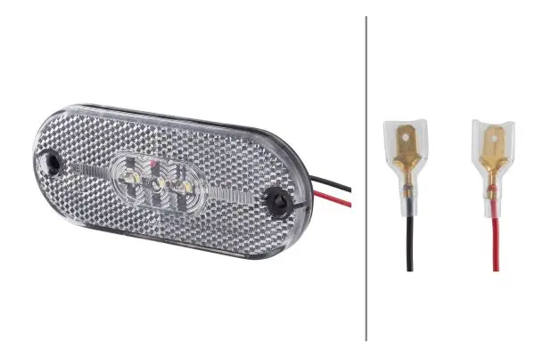 LED posisjonslys front med reflex Hella 