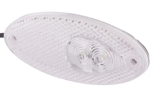 LED Posisjonslykt Hvit 24V Hella 