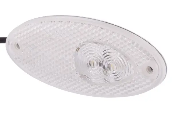 LED Posisjonslykt Hvit 12V Hella 