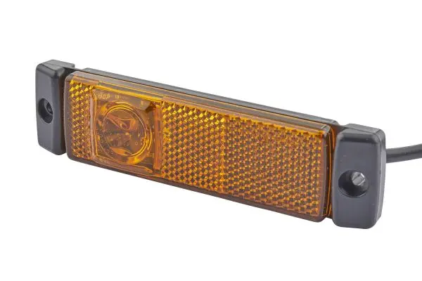 LED Markeringslykt 12V 1Led Gul 1500mm Hella 