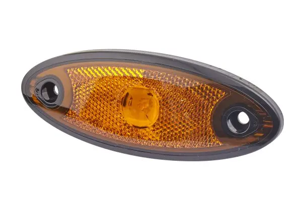 LED Sidemarkeringslykt Gul 12V Hella 