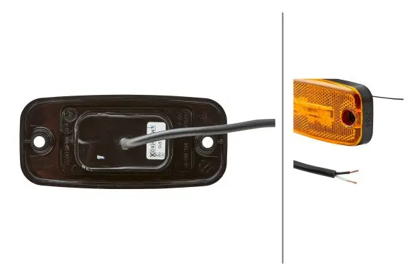 Sidemarkeringslys LED 24v Hella 