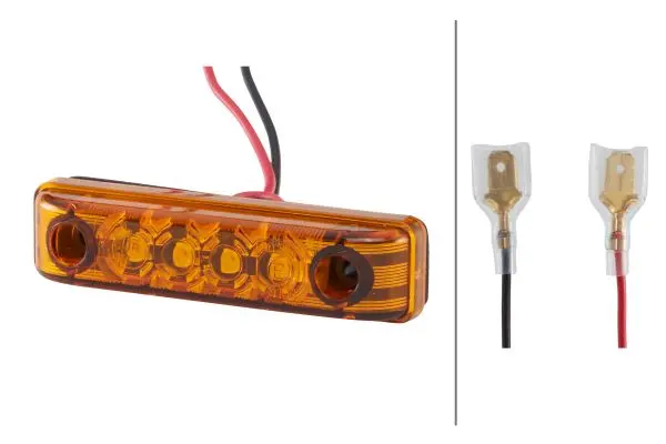 LED sidemarkeringslykt 12v Gul ValueFit Hella 