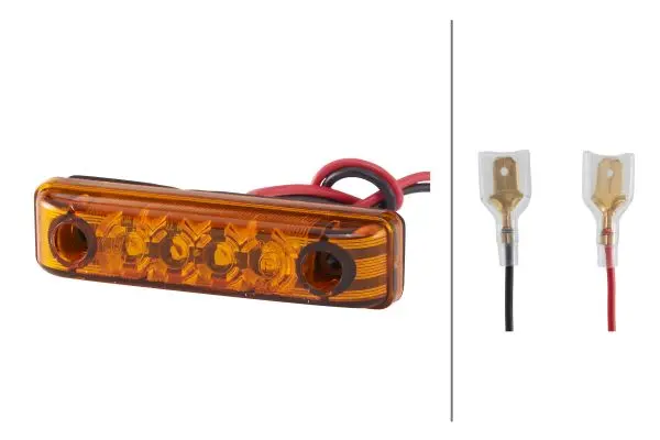 LED sidemarkeringslykt 24v Gul ValueFit Hella 