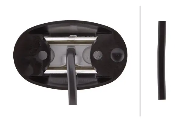 Markeringslykt Led Rød SAE Hella 