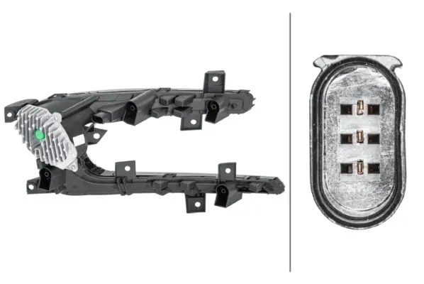 DAYTIME RUNNING LIGHT LH             2PT Hella 