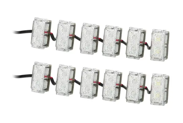 LAMP DRL LEDAYFLEX II 6MOD MD24 SET  2PT Hella 