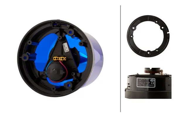 ROTATING BEACON H24V BLUE MGS24      2RL Hella 