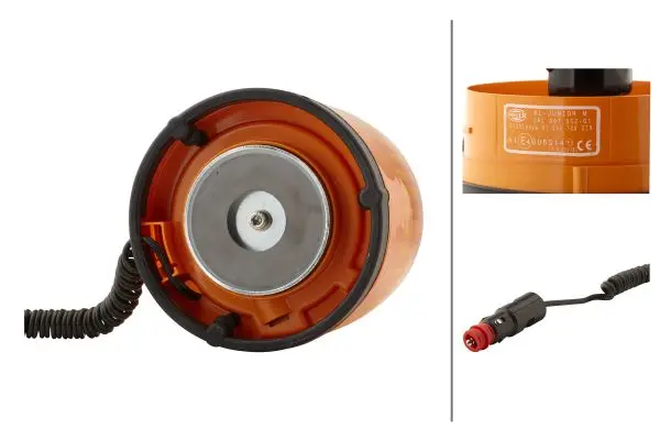 ROTATING BEACON H 24V YELLOW MG24    2RL Hella 