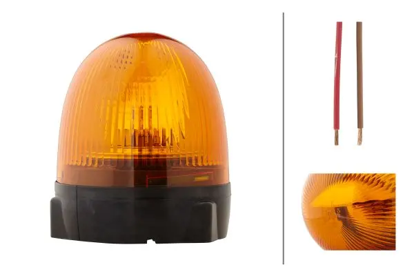 ROTATING BEACON H12V YELLOW MG12     2RL Hella 