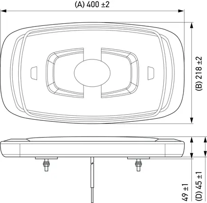 ROTATING BEACON MINI MD12/24         2RL Hella 