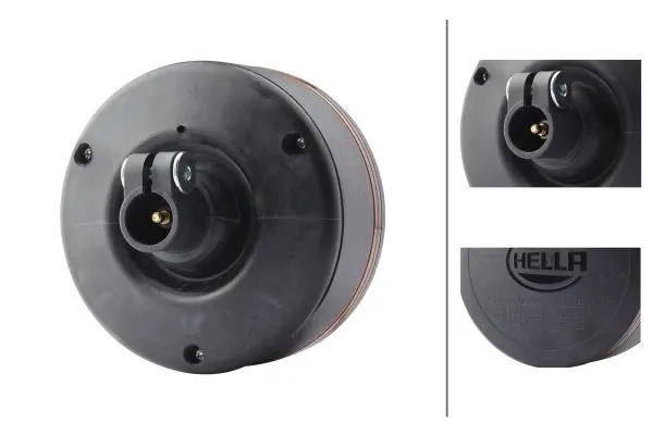 LED BEACON ROTATING AMBER            2RL Hella 