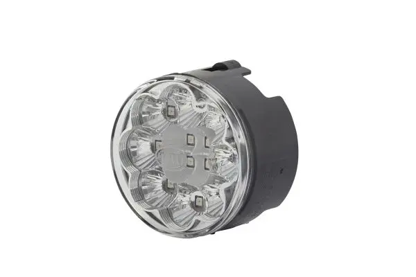 LED Bak/bremselykt klart glass 12 led 24 Hella 