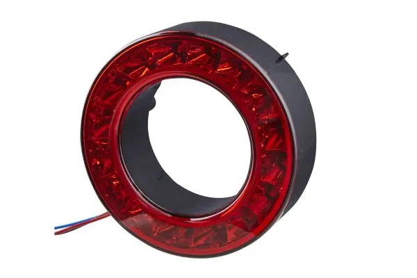 LED ring Baklykt ø60mm 24V Rød Hella 