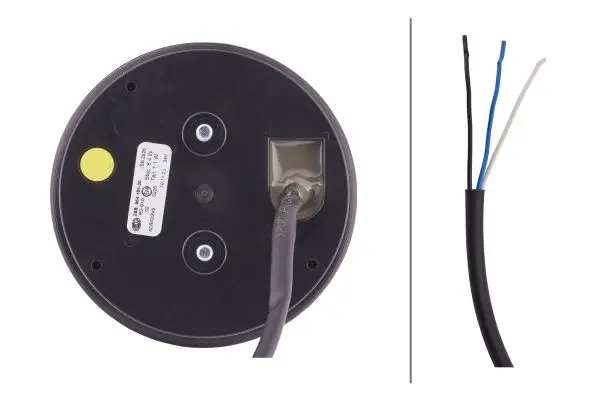 LED Bak/bremselykt 24v 37led Rød Hella 