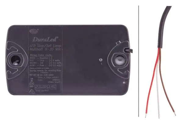 DuraLed Bak-/bremselykt mv 24LED ståend Hella 