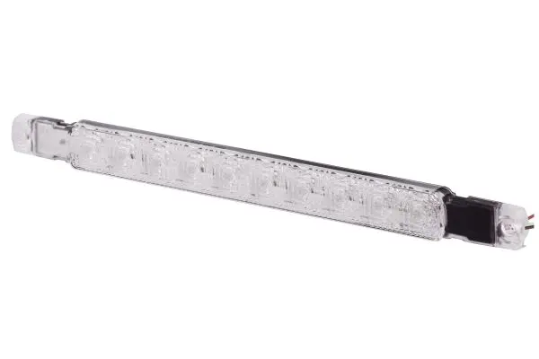 LED Bak/breselykt 24v 10led Klart glass Hella 