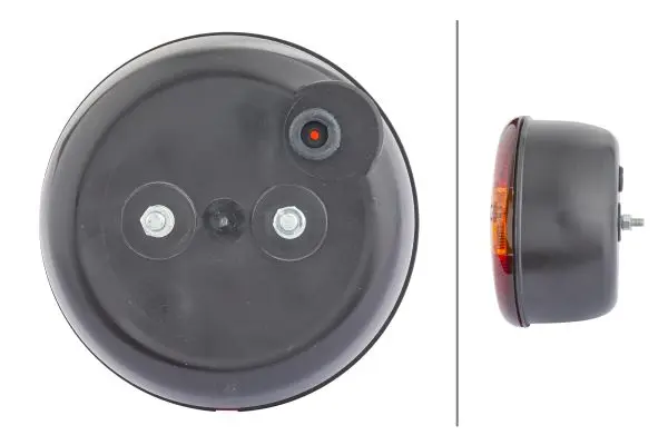 Bak/brems/blinklykt u/nummerskilt Hella 