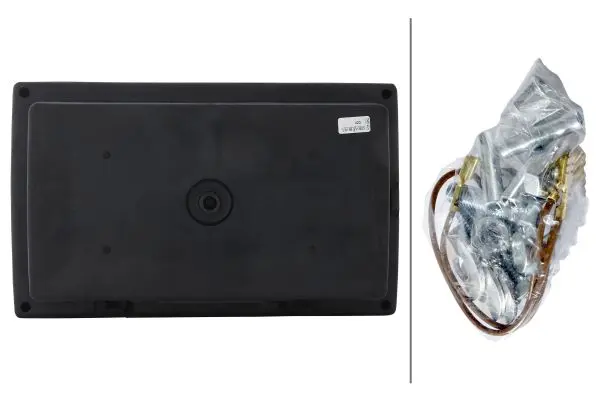 Bak-Brems-Blinklykt m/gummihus Hella 