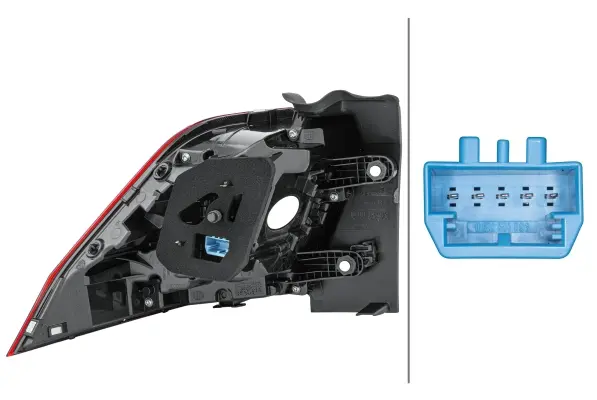 REARLAMP SBBL RH MD12                2SD Hella 