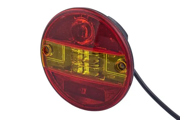 LED Bak/brems/blinklykt 10-32v flat Hella 