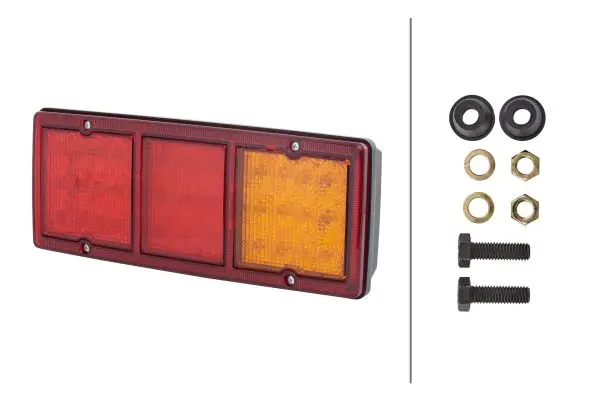 LED bak/brems/blinklykt 9-36v ValueFit Hella 