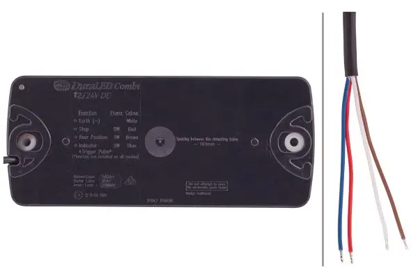 LED Bak/brems/blinklykt DuraLed 12-24v L Hella 