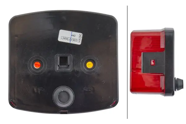 Bak/brems/blink/skiltlykt Ve 12v Hella 