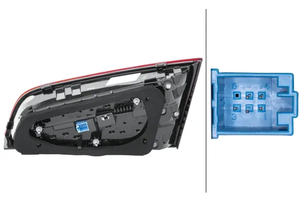 REARLAMP S BL ZR NES  LH             2SV Hella 