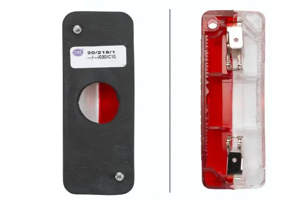 OUTLINE MARKER LAMP RED/WHITE        2TJ Hella 