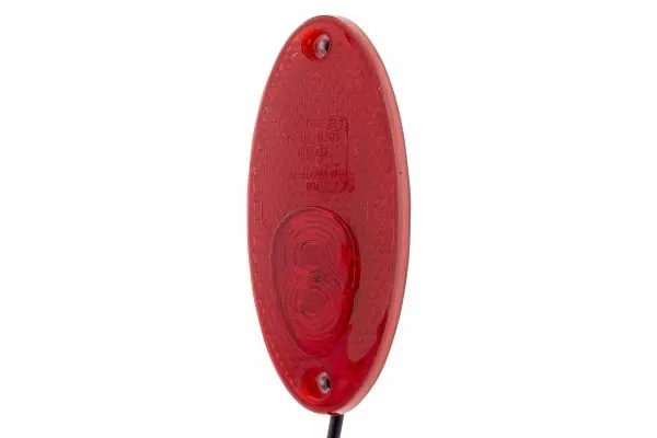 LED Markeringslykt 25v 2Led Rød Hella 
