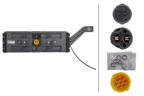Krone baklykt Full LED m/logo Hella 